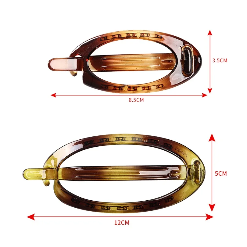New Korea Big Size Duckbill Clip Hair Hairpin Top Clip Disk Hair Plastic Hairgrips Clamps Women Makeup Headwear Hair Accessories
