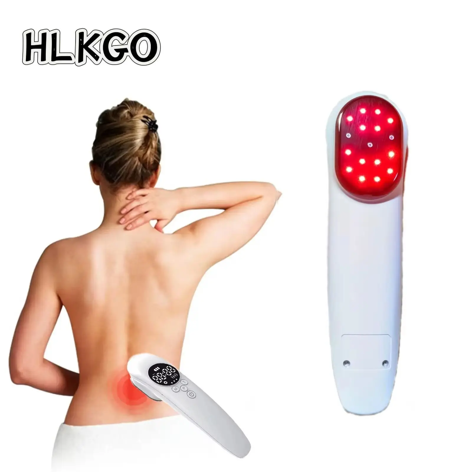 

Advanced HLKGO MLS Cold Laser 650nmx14+808nmx3 - Effective Treatment for Neck, Hip, Elbow Pain & Sports Injuries