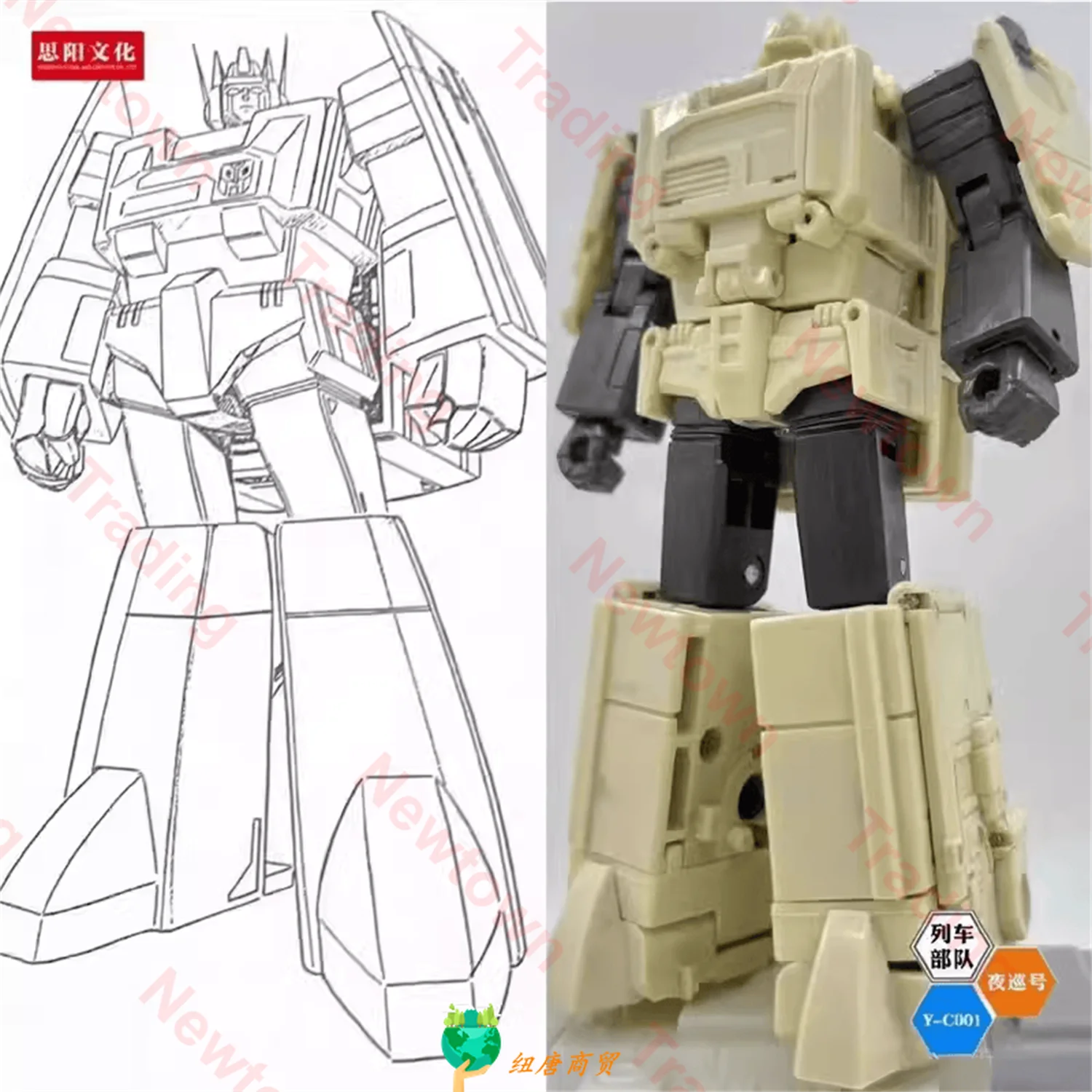 

48-часовая доставка Transformation Siyang Culture Kaiyu Модель RAIDEN YC001 YC002 SY-03 SY-03 SY03 2 шт./компл. МИНИ-робот