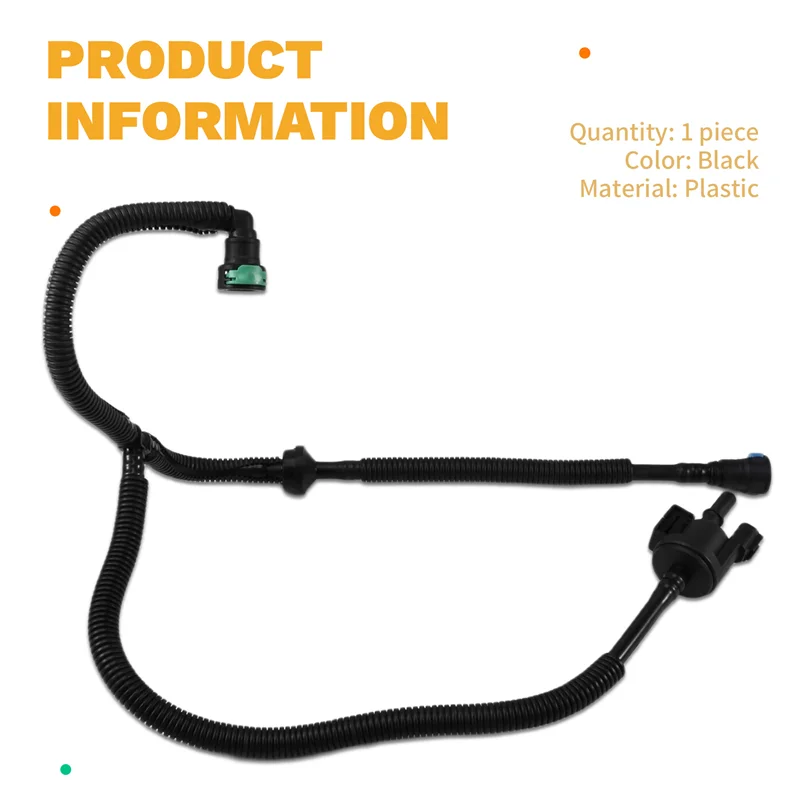 Conjunto de tubo separador de vapor de combustible A30P, manguera de agua refrigerante para radiador de coche, manguera de válvula de recipiente de carbono