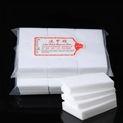 White Pink Lint Free Cotton Nail Wipes Nail Polish Remover Cleaner Paper Pad Gel Polish Cleaner Soft Manicure Napkins Nail Tools