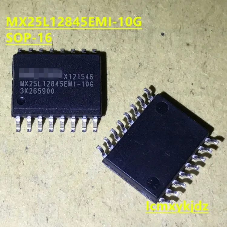 1Pcs/Lot ,  MX25L12845EMI-10G MX25L12845EMI  SOP-16 128M FLASH , New Original Product , fast delivery