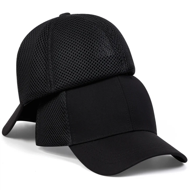 Summer Breathable Stretch Hats Fitted Solid Color Baseball cap Outdoor sports golf Caps for Women Men Hip Hop Caps Gorras
