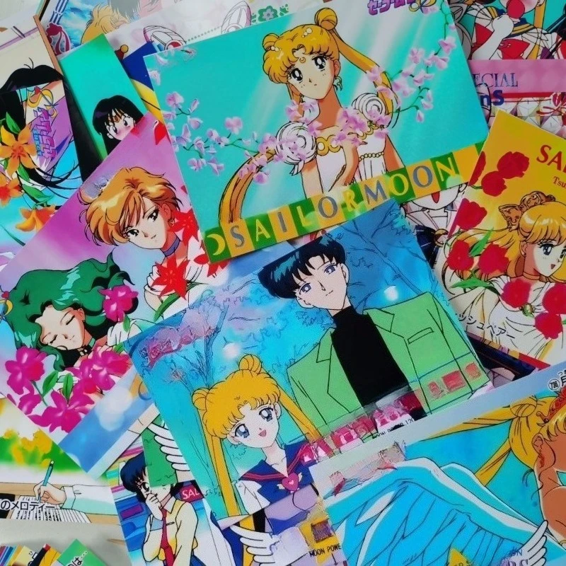 New Sailor Moon Anime Peripheral Five-Inch Postcard Kawaii High-Value Card Fashion Cartoon Personalized Holiday Gift Wholesale view 6