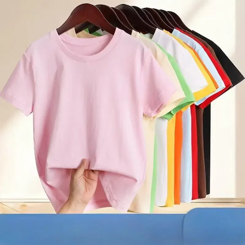 تي شيرت صيفي Kpop Devil Hunter مطبوع عليه رسوم كرتونية للأطفال من القطن Harajuku رائع للأولاد والبنات كاجوال بأكمام قصيرة