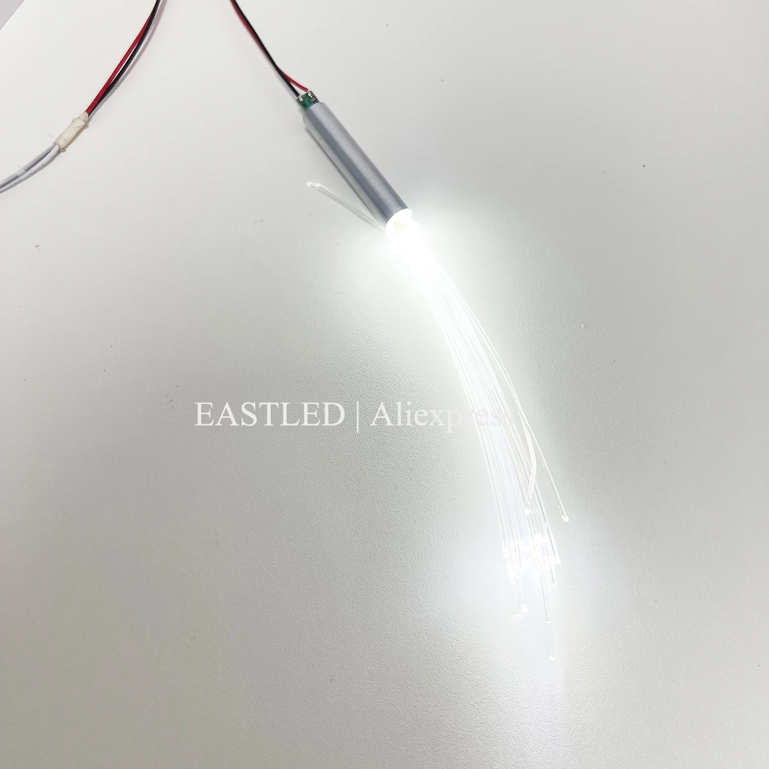 Plastic Fiber Optic for Star Sky Table Light Changing Fiber LED Lights End Glow for Car & Room DIY Decoration Sensory 1mm/1.5mm