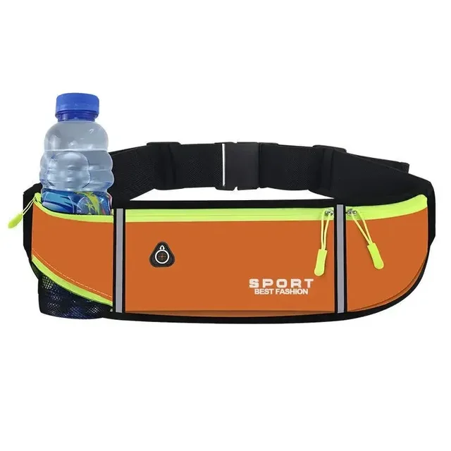 Outdoor Running Waist Bag for Mobile Phone Light and Thin Fitness Cycling Water Bottle Waist Bag with Three Waterproof Pockets 2 Outdoor Running Waist Bag for Mobile Phone Light and Thin Fitness Cycling Water Bottle Waist Bag with Three Waterproof Pockets 2