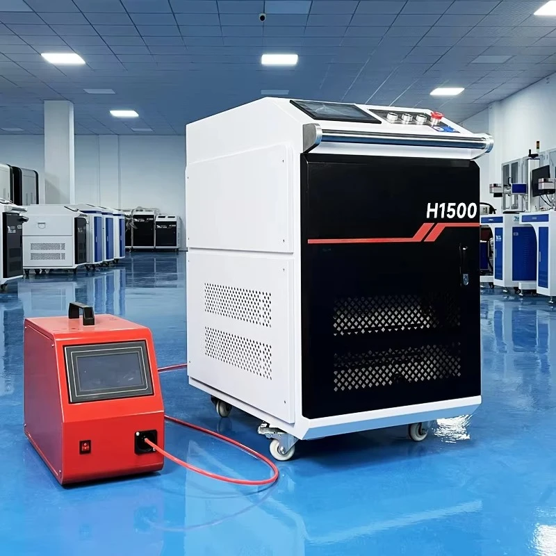 Handheld 4-in-1 Fiber Laser Welder 1500W 2000W 3000W Raycus Source Portable Welding Cleaning Cutting Rust Removal Machine