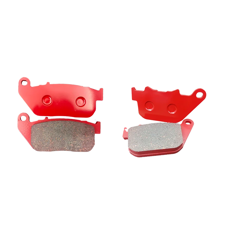 Ceramic Front Rear Brake Pads For Harley Sportster XL50 50th XL 883 1200 STD Custom Roadster Iron Superlow Nightster Forty-Eight