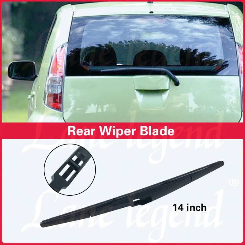 14" Rear Windshield Windscreen Washer Wiper Blade For Daihatsu Sirion II MK2 2004-2012 Car Accessories Accsesories