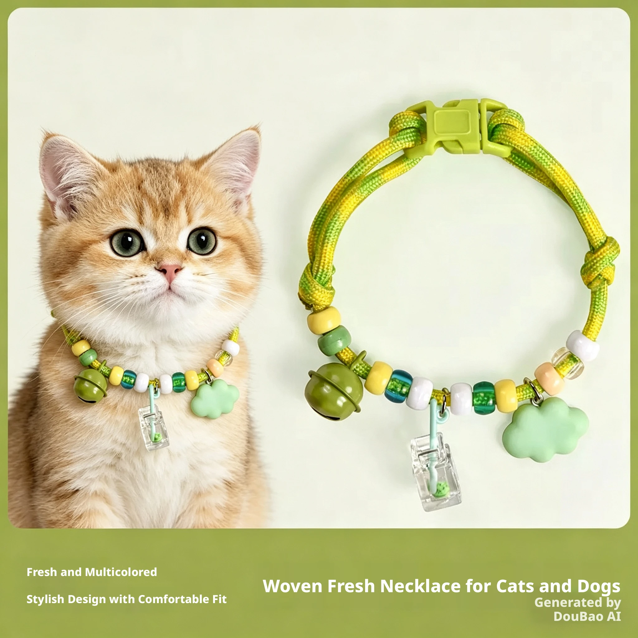Anti-Wander-Glockenhalsband für Katzen und Hunde, atmungsaktiv, bequem, nicht einschnürendes Design, erfrischendes Halsband – Detail 1
