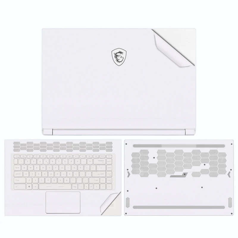 غطاء جلدي للكمبيوتر المحمول 2025 MSI Katana 15 HX B14W/Katana 17 HX B14W غطاء جلد من الفينيل المقطوع مسبقًا بدون بقايا #3