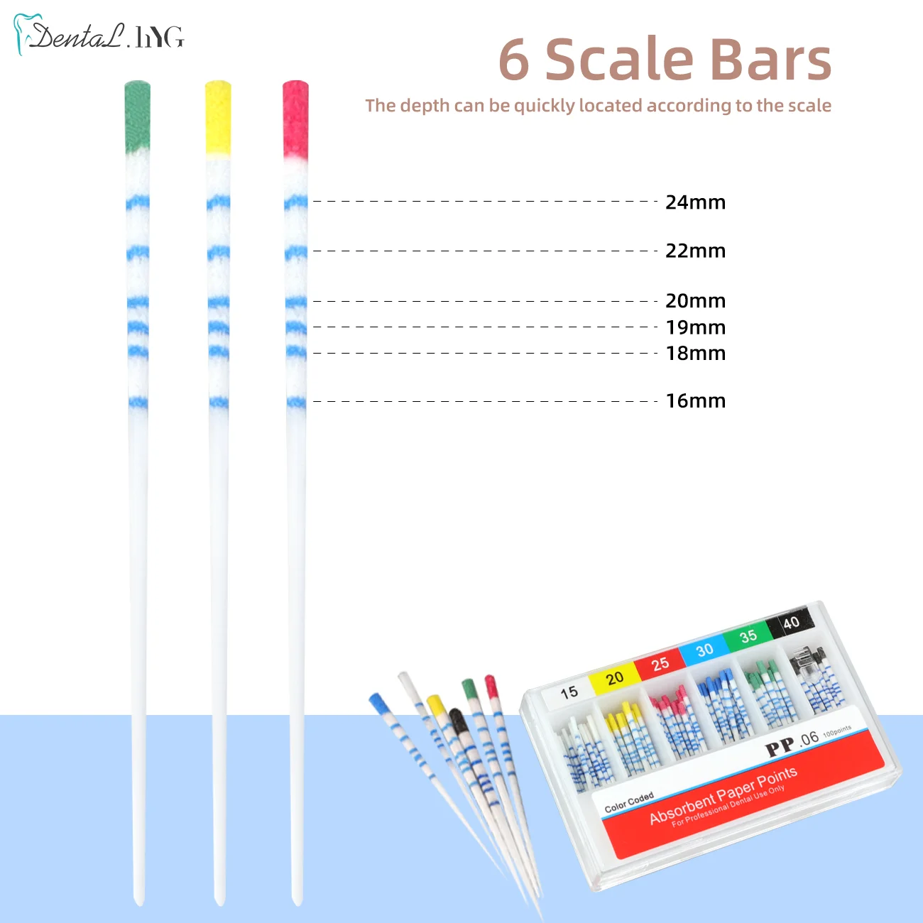 1 упаковка стоматологических впитывающих бумажных точек с 6 шкалами # 15- # 40 одноразовых наконечников из хлопкового волокна для стоматологического корня высшего качества 1 упаковка стоматологических впитывающих бумажных точек с 6 шкалами # 15- # 40 одноразовых наконечников из хлопкового волокна для стоматологического корня высшего качества