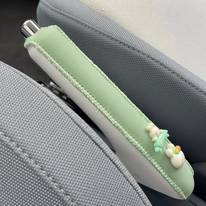 

Suitable For Pentium Pony Special Cartoon Leather Handbrake Cover Shift Handbrake Interior Arrangement Protective Cover
