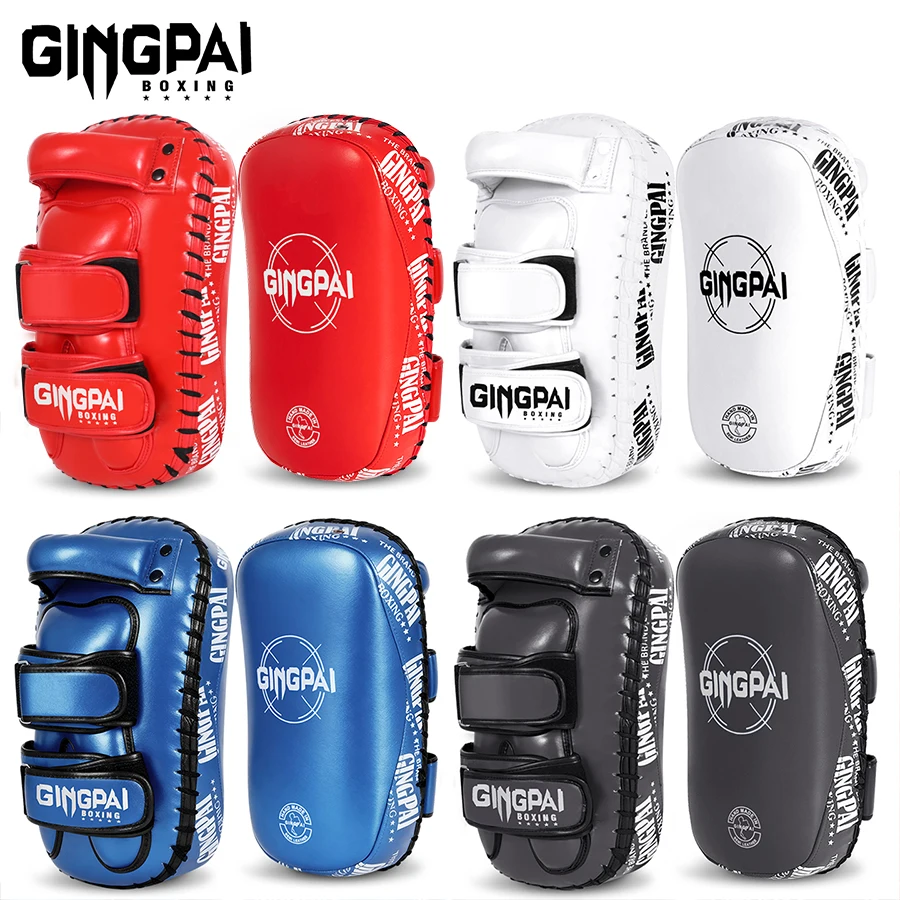 Professional Muay Thai Foot Target Thickened Boxing Target Sanda Boxing Curved Hand Target Training Equipment Leg Target Mat
