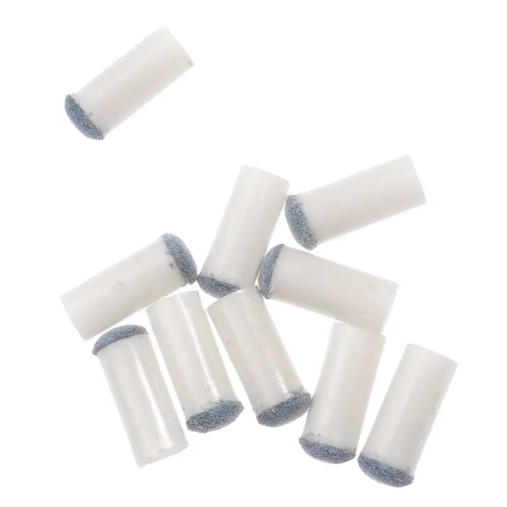 10Pcs/pack Slip-on Billiards Cue Tips 9/10/11/12/13mm Snooker Accessories Tip Protector Plastic Replacement Cover Pool Cue Stick