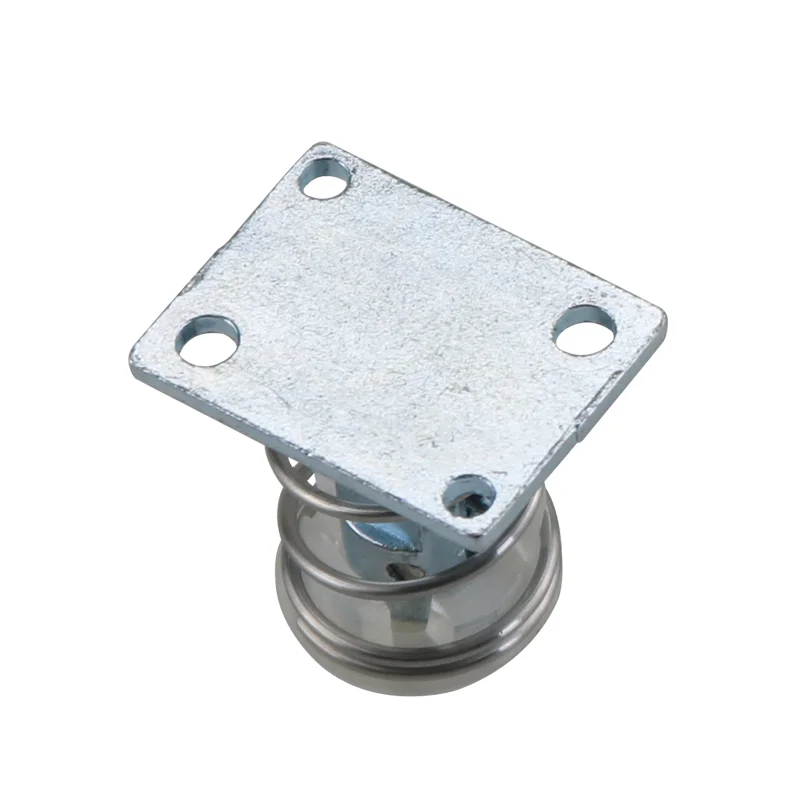 Zinc Alloy Cabinet Door Buckle With Rebound Pressure Automatic Spring Small Lock Cabinet Body Buckle Lock