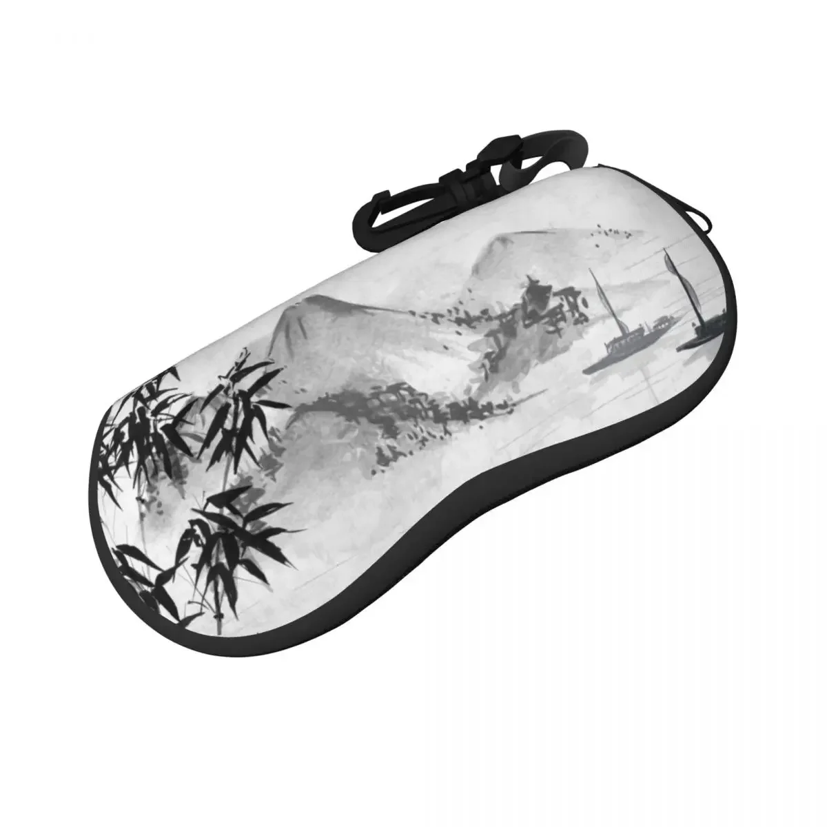 Glasses Bag Protective Case Fishing Boat With Mountains Women Men Sunglasses Case Box Reading Eyeglasses Box Accessories