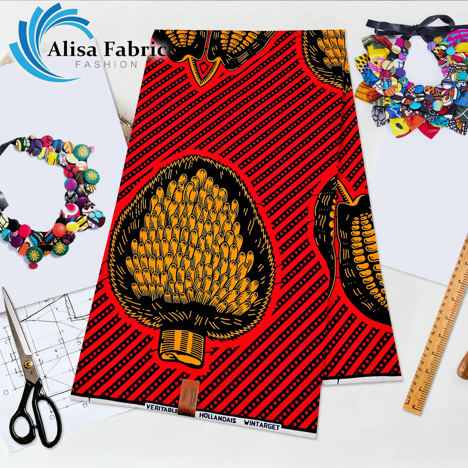 

African cotton fabric 2025 high quality 6yards veritable guaranteed nigerian fabric for evening dresses