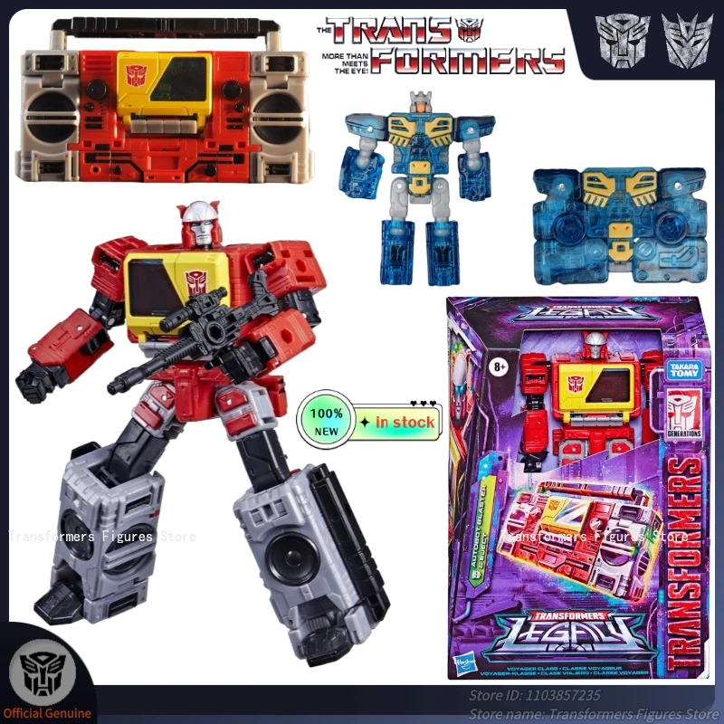 Fans Hobby Original Transformer G Series V-Blaster‌ & Eject‌ G1 Movie Cartoon Action Figure Anime Movable Robot Collectible Toys