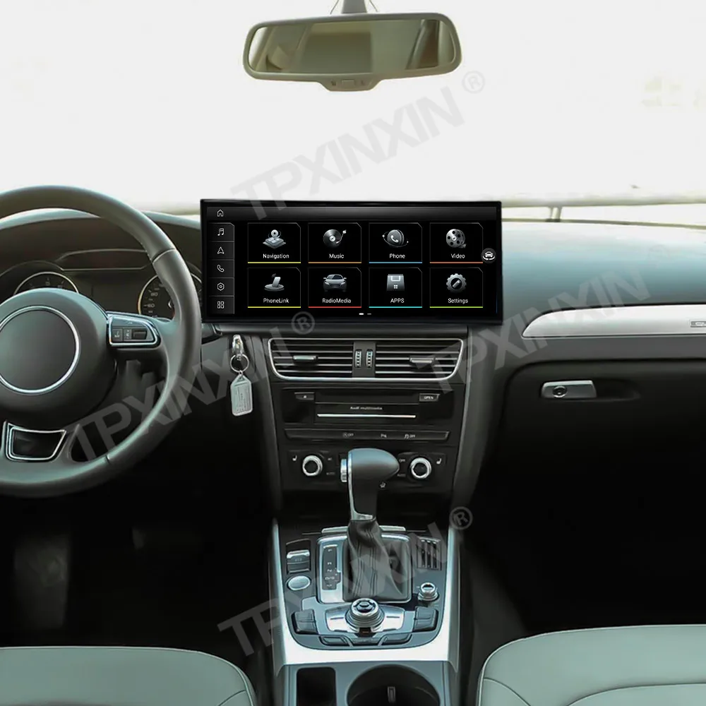 

15,8-дюймовый Android 14 для Audi A4 A5 2009-2015, автомобильная магнитола с сенсорным экраном Qualcomm 4K, CarPlay, GPS-навигация, мультимедийный проигрыватель, головное устройство