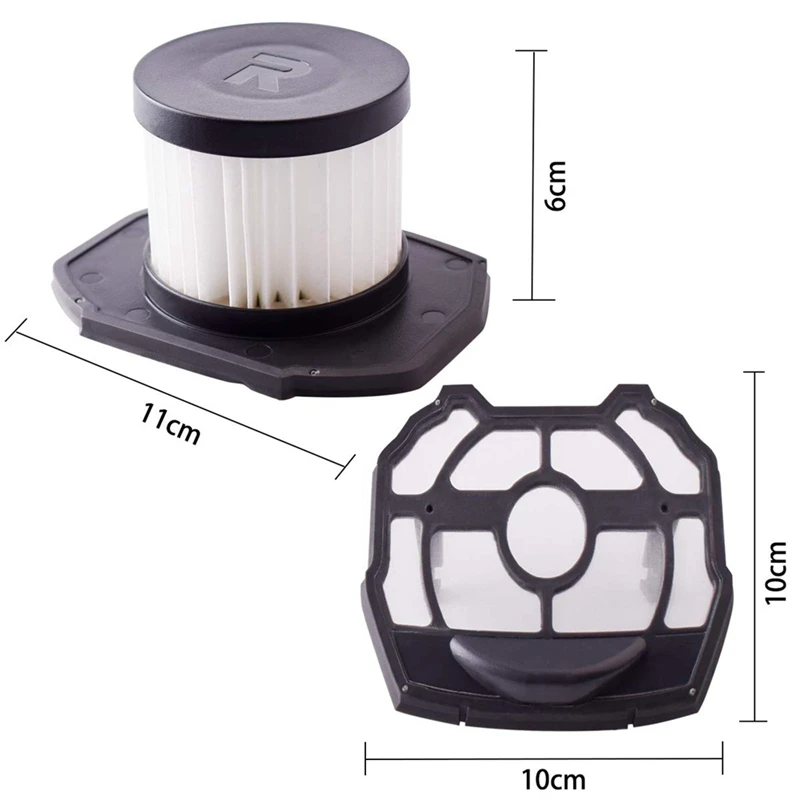 Filtro da 5 pezzi con sostituzione del filtro Pre-schermo da 2 pezzi per aspirapolvere Ryobi P718 313282002 18 Volt Strut Stick