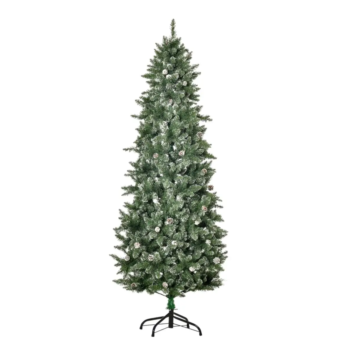 7.5ft Artificial Christmas Tree – Green Holiday Decoration for Festive Cheer