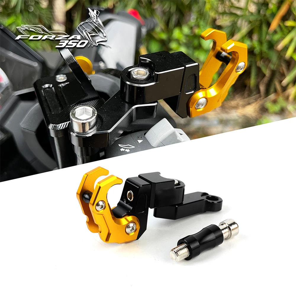 

Motorcycle Accessories Motorcycle Parts For HONDA FORZA350 Aluminum Alloy Holder Hook Luggage Bag Hanger For HONDA FORZA350