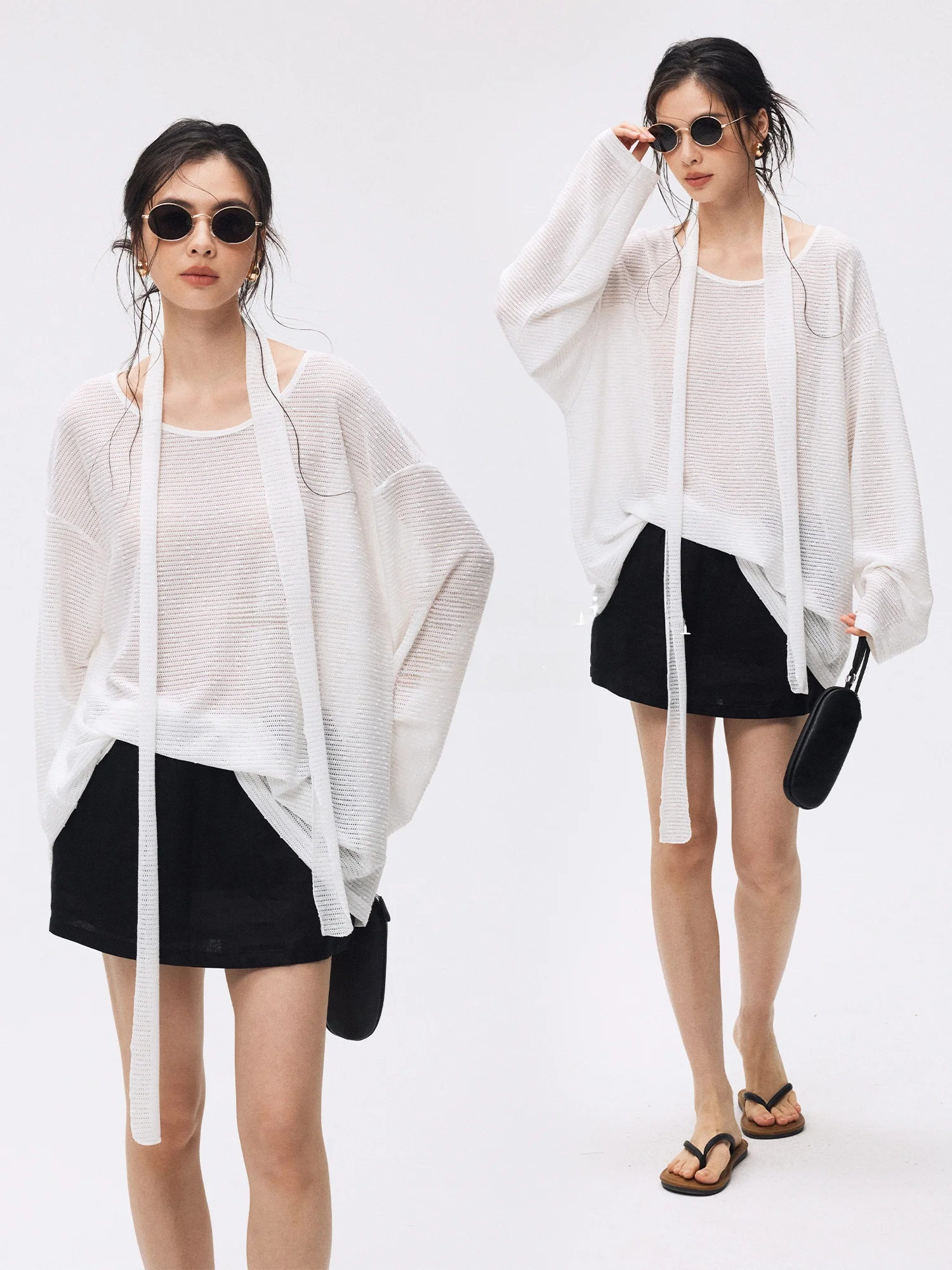 

Дышащая футболка с длинным рукавом ZzZHANG с вышивкой и перфорацией, легкая, повседневный стиль, смесь полиэстера и спандекса