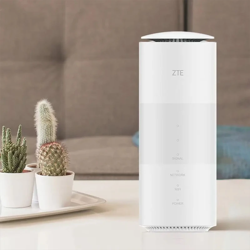 ZTE MC801A Pro WiFi 6 AX3600 SDX62 5G راوتر لاسلكي 4G LTE Cat16 ثنائي النطاق نقطة اتصال متنقلة RJ11 5G بطاقة Sim جيجابت جهاز توجيه منزلي