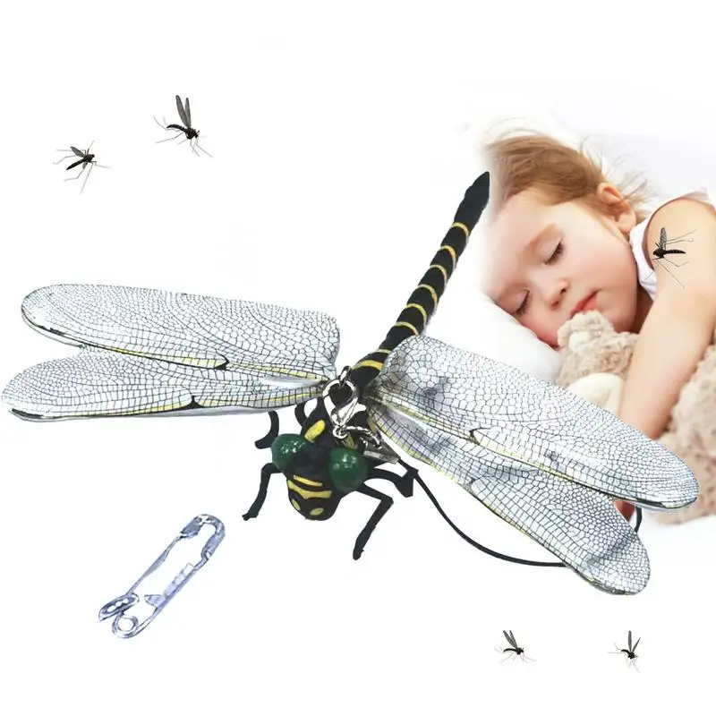 Simulation Dragonfly Insect Model Mosquito Repellent Mini Dragonfly Figure Ornaments Outdoor Home Garden Farm Decoration