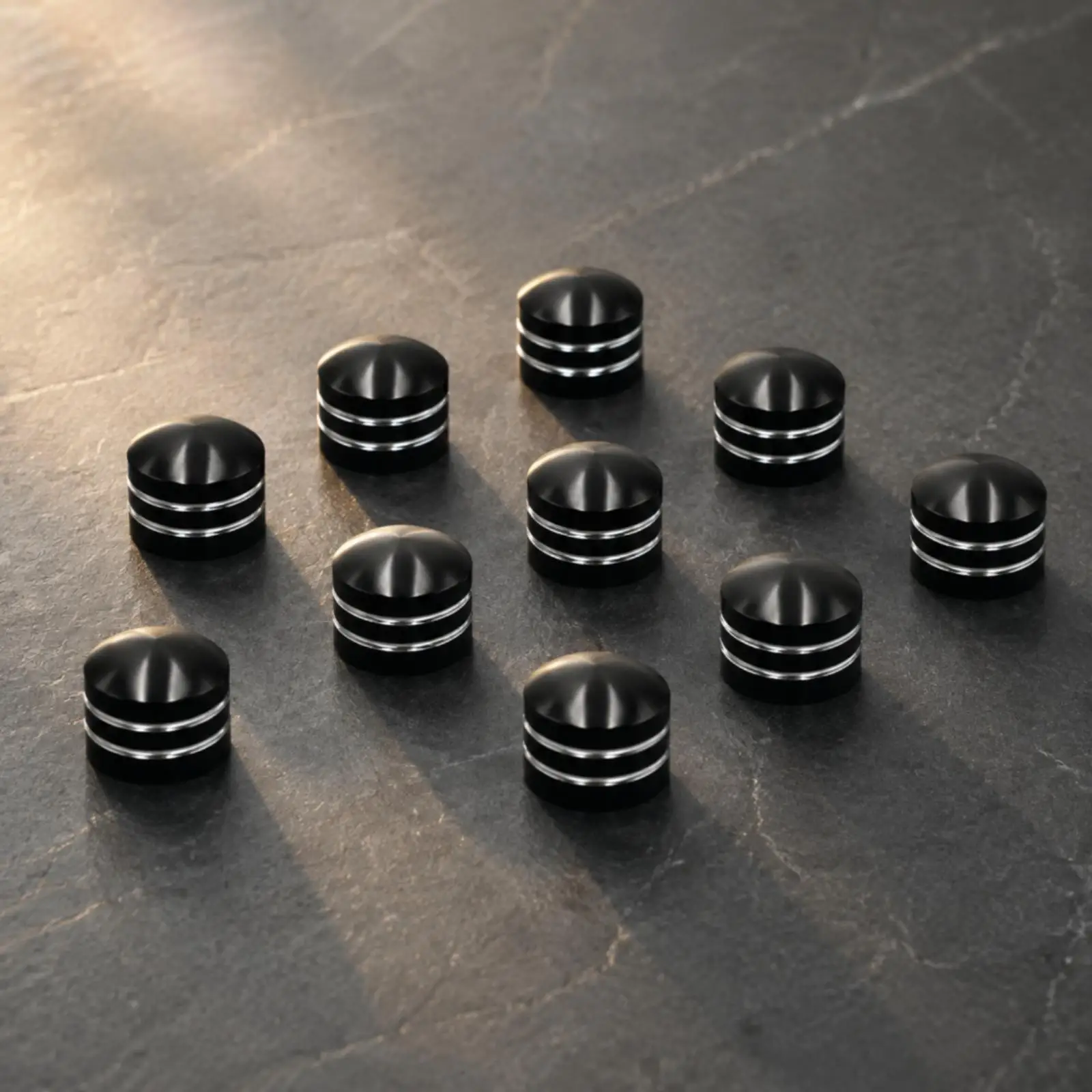 Decorative Motorcycle Screw Cover Aluminum Alloy Cylinder Cap for Bike Hardware Clean Finish Custom