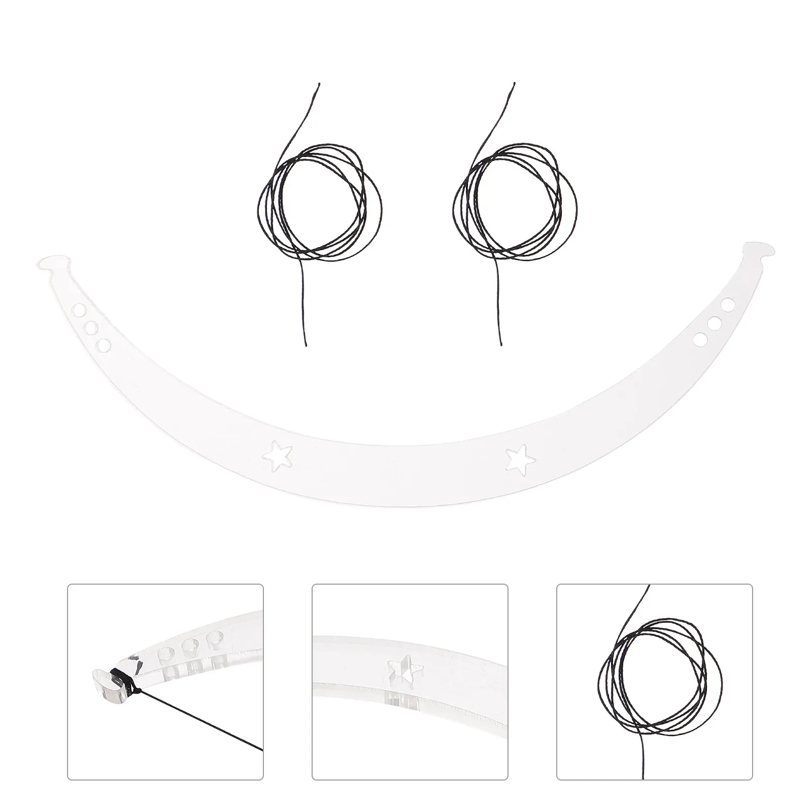 

Набор из 1 предмета: многоразовый шаблон для бровей, инструмент для симметричной формирования бровей, измерения переносицы, аксессуары для татуажа