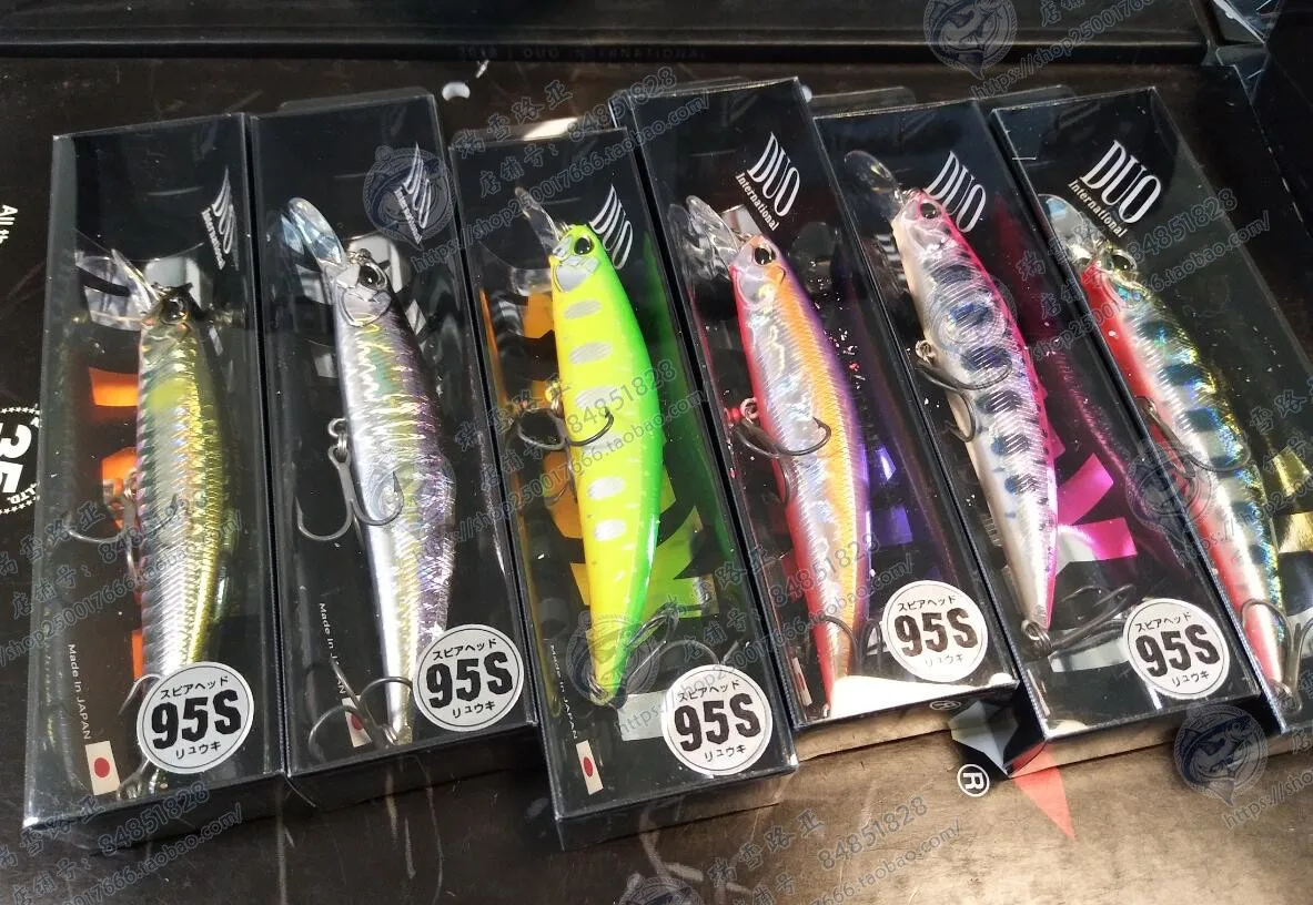 

Japan DUO SPEARHEAD RYUKI 95S Submerged Mino 15g, Trembling, Beaked, Blue Bass, Trout