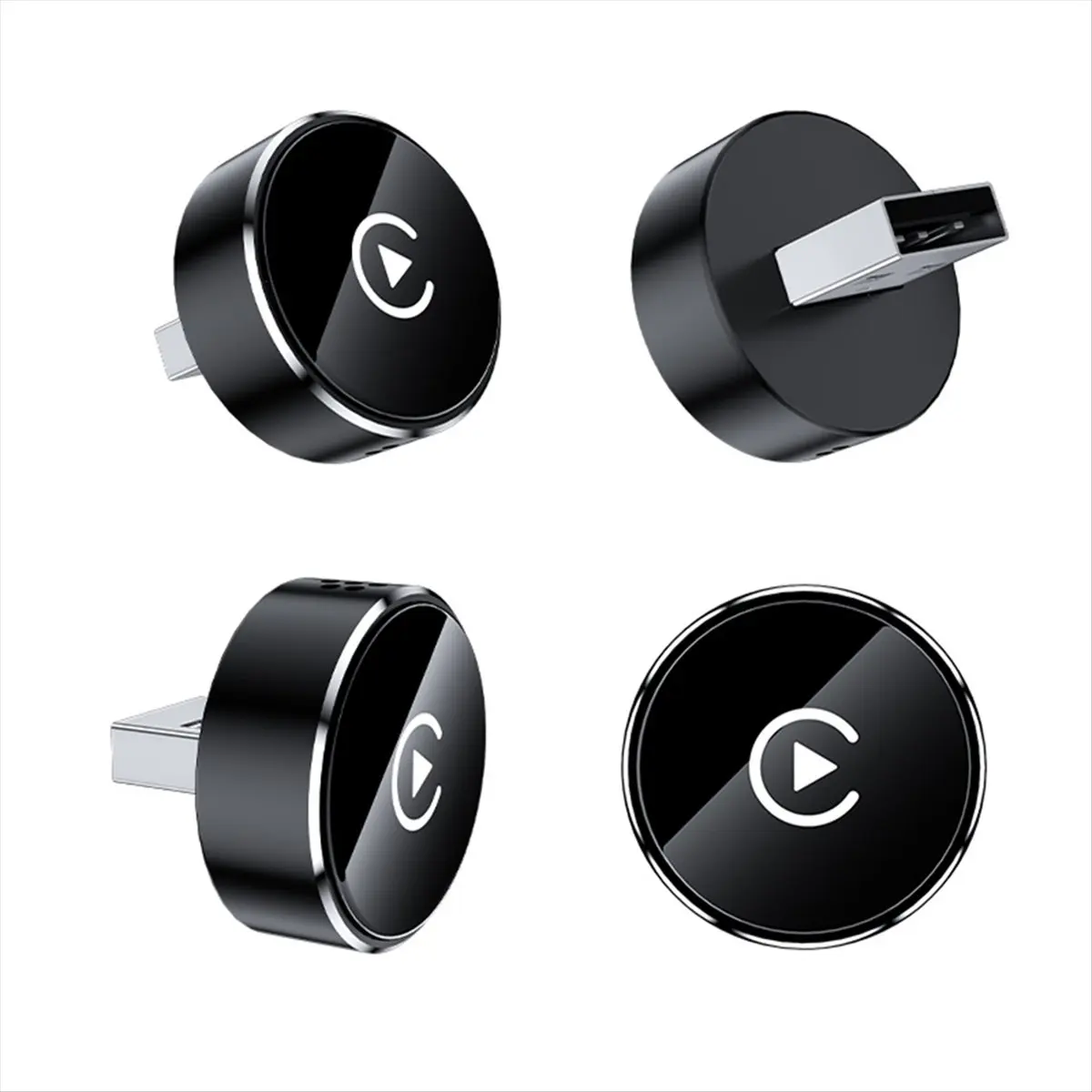 Summer sale- 2in1 Wireless Carplay Adapter for Android Auto Smart Carplay AI Box USB Dongle Plug and Play Wired Carplay to Wi