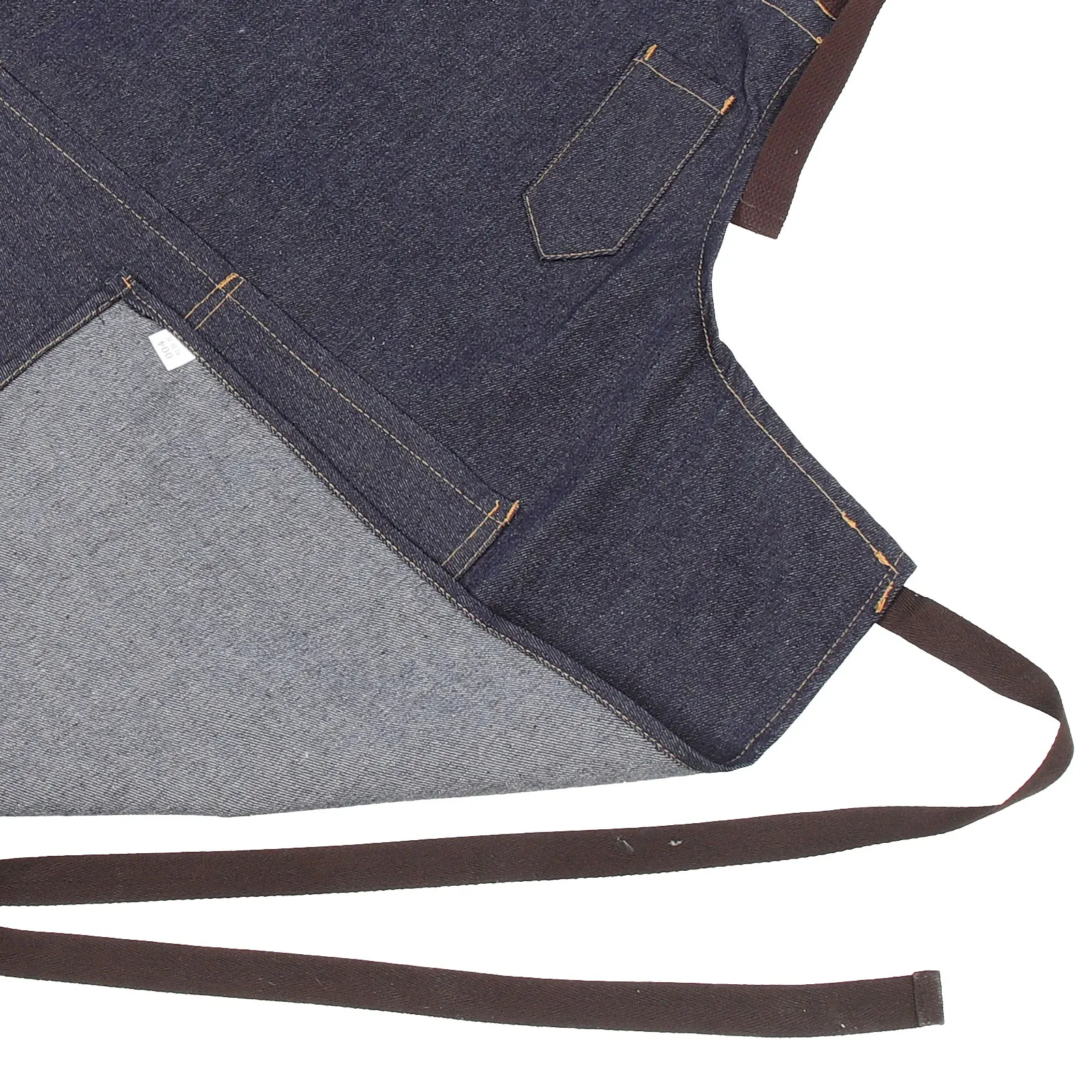 

Unisex PVC Apron Waterproof Greaseproof Neck Heavy Duty Kitchen Apron for Barbecue Server Artist (Dark )