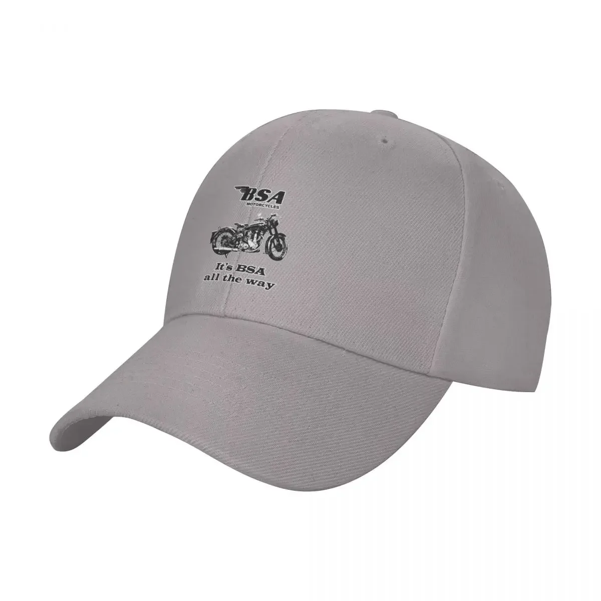 BSA Motorcycle Retro Design Black and White Cap baseball cap baseball new in the hat military tactical caps hat for man Women's