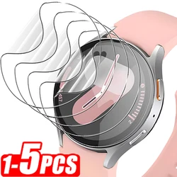 5-1PCS Soft Screen Protector for Samsung Galaxy Watch 7 6 5 4 40mm 44mm Watch6 Classic 43/47mm Hydrogel Film Not Glass Films
