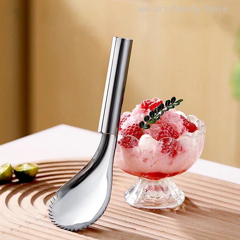 Eis Scooper Mehrzweck Wassermelone Melone Baller Backen Gadget Cupcake Antihaft Kürbis Löffel Obst Löffel Für Küche