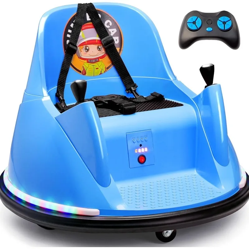 

Zupapa 12 В бампер автомобиля для детей 1,5-6 лет с дистанционным управлением Bluetooth музыка 3-скоростной номерной знак «сделай сам» электрическая езда