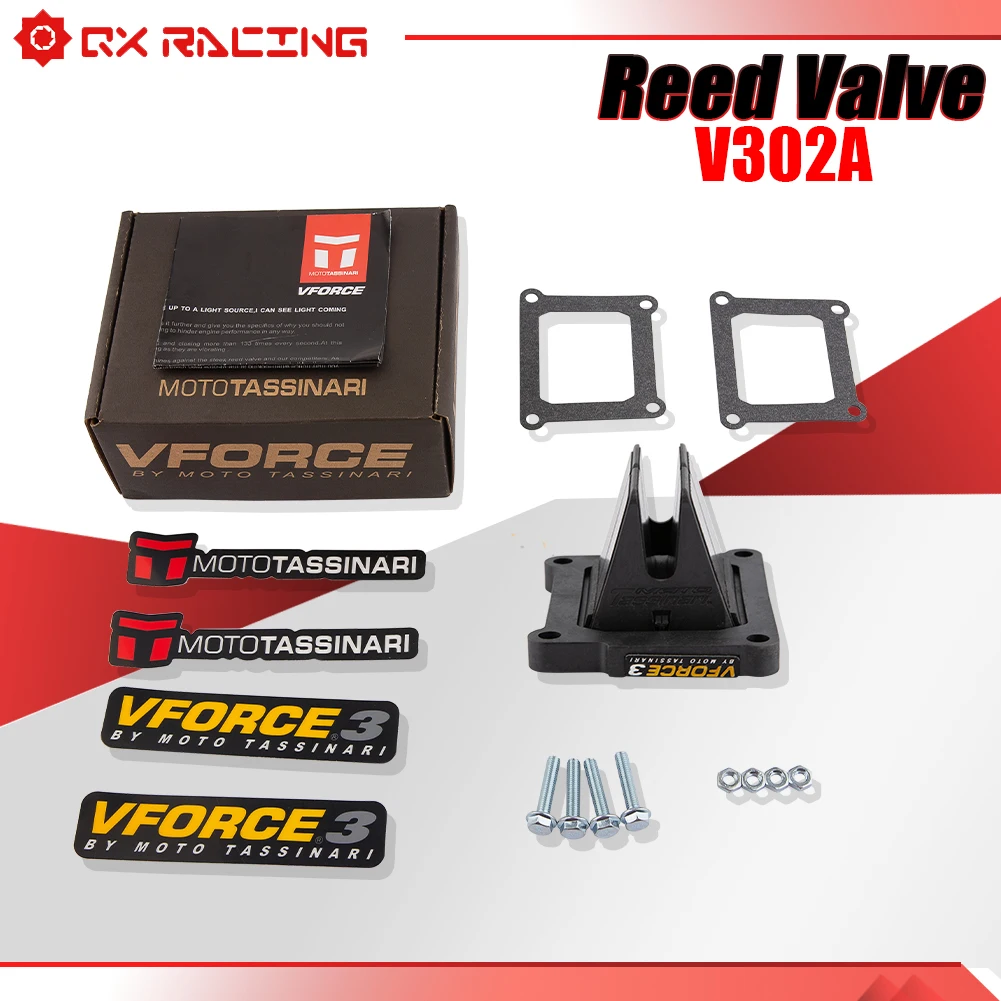 Accesorios de motocicleta v-force 3 válvula de lengüeta V302A Kit para Yamaha YZ125 1995-2004 V302A Suzuki RM125 1989-2008 V302B 79-0831