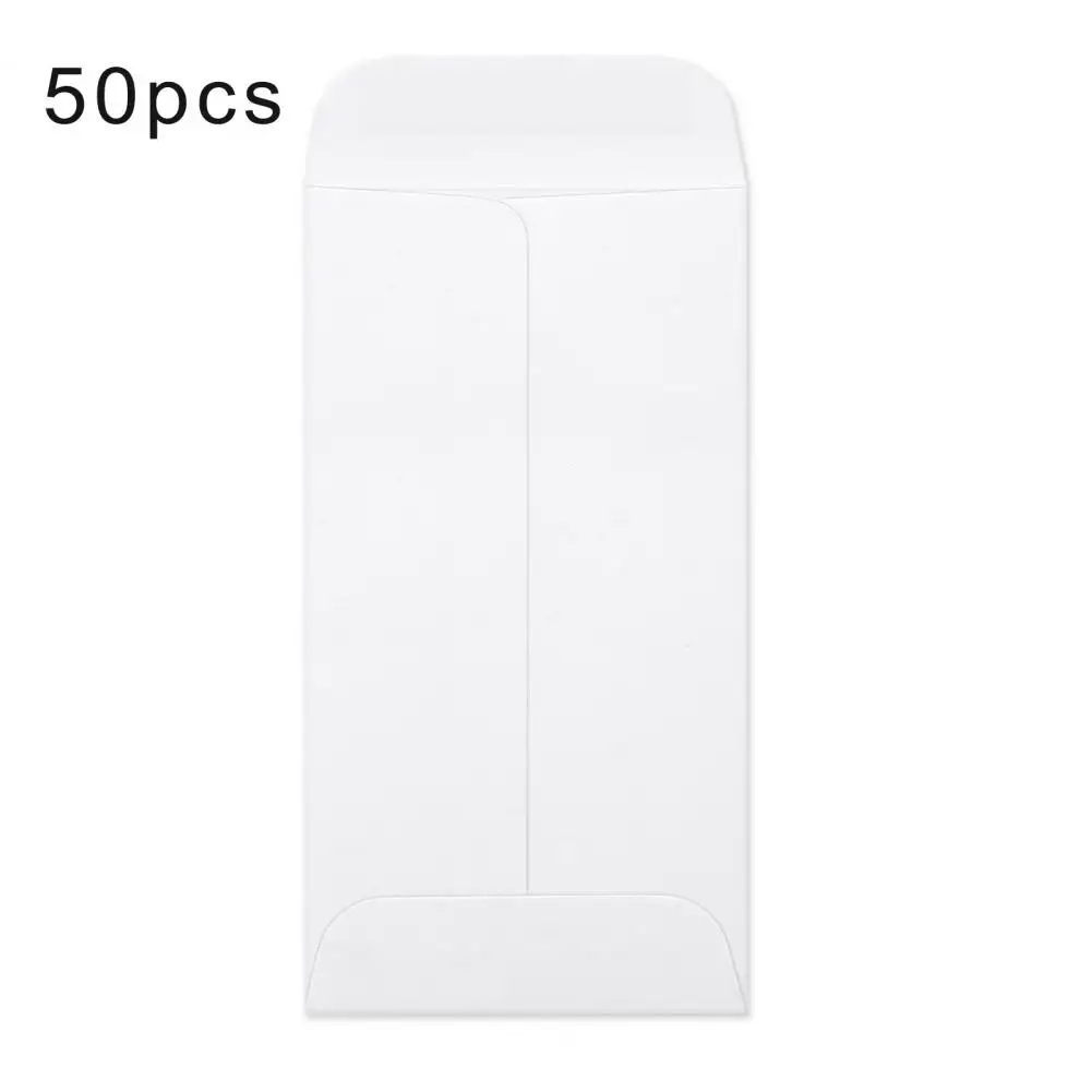 Buste per contanti per uso ufficio 50 pezzi buste per contanti di colore brillante contenitori per monete fai-da-te resistenti all'usura