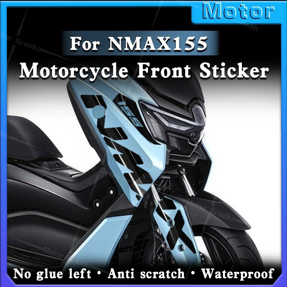 Pegatina reflectante para motocicleta y Scooter, calcomanía con logotipo de carenado frontal, accesorios decorativos, calcomanía de vinilo para Nmax 155 NMAX 155 2025