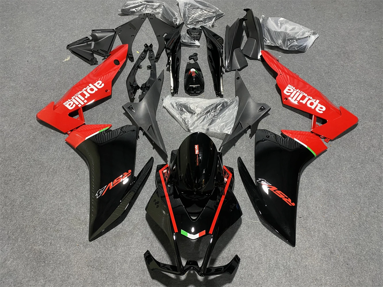 Motorcycle fairing Kit fits to RSV4 1000 2009 2010 2011 2012 2013 2014 2015 RS1000 09 10 11 12 13 14 15 Fairing Black red