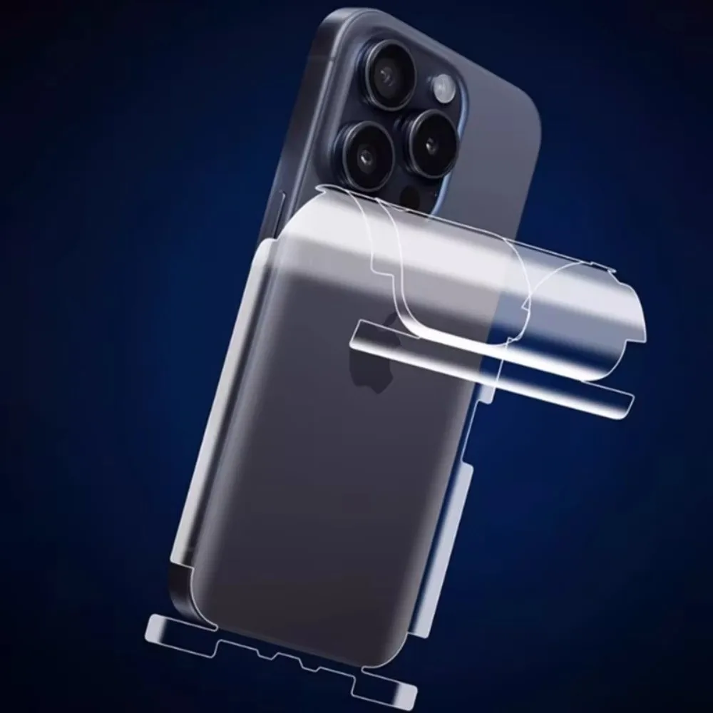 For Durable HD Clear Back Screen Protector Soft TPU Anti-scratch Screen Protector Film Anti-Shatter for iPhone 17Pro/17 Pro Max