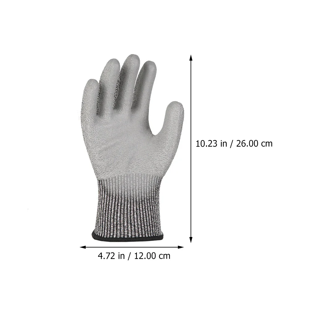 1 Pair Cut Resistant Gloves Level 5 Protection For Welding Gardening Wood Carving Kitchen Use Stab-Proof Labor Protective Gear