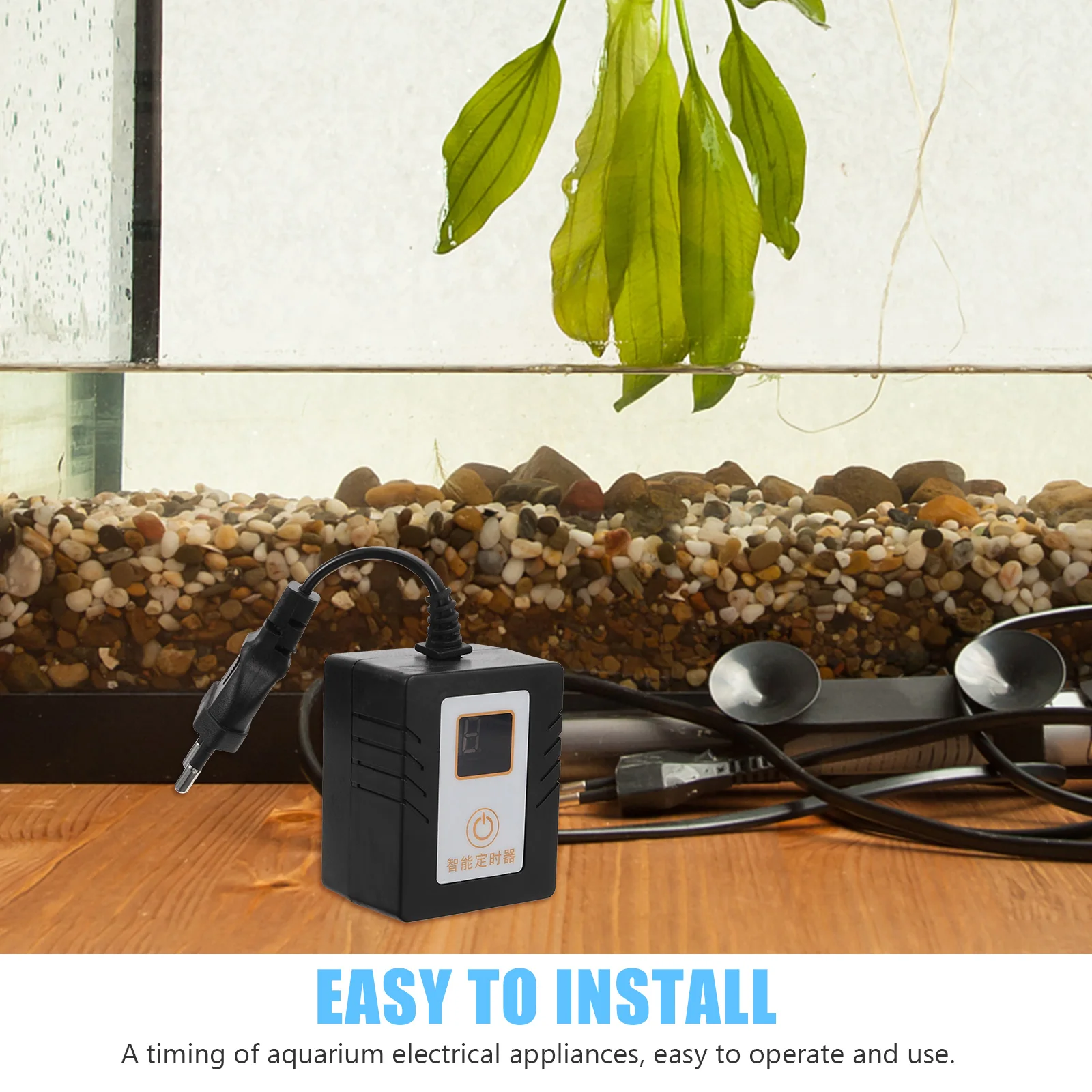 

Fish Tank Timer Aquarium Light Controller Multi-Level Automatic Timing Mode Adjustable Aquarium Light Timer Tank Timing