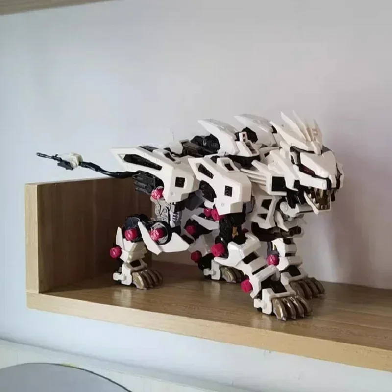 BT Building Blocks ZOIDS RZ-041 White Liger ZERO 1:72 Scale Full