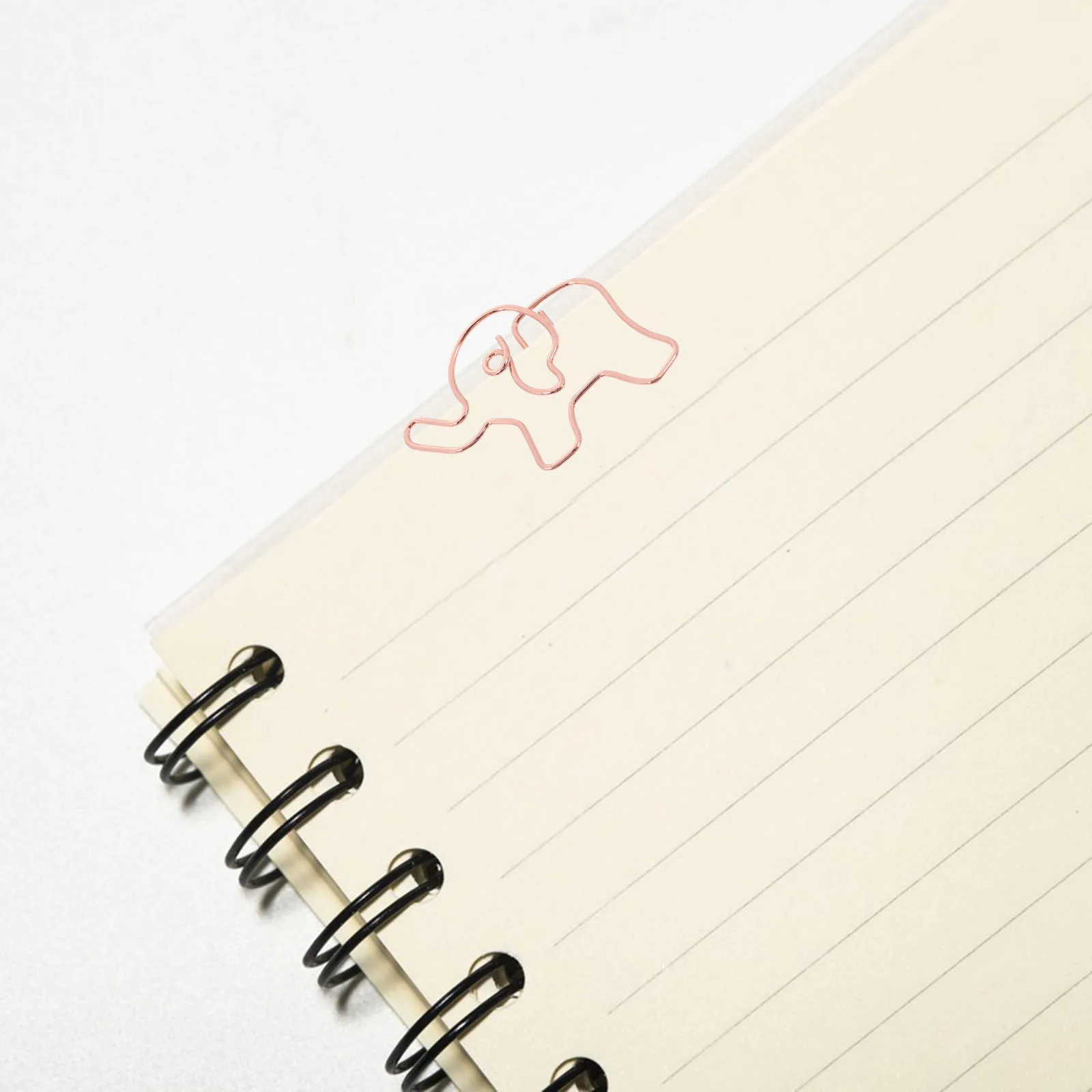 

20pcs Elephant Shaped Paper Large Colored Metal Clips For Paper Cute Office Supplies Decorative Desk Accessories