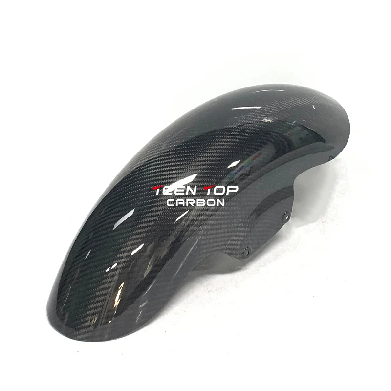 

STLF TEENTOP Factory 100% Carbon Fiber Black Gloss 19 Inch Front Mudguard Touring Street Road Glide TWILL/Plain/Forged Carbon 20